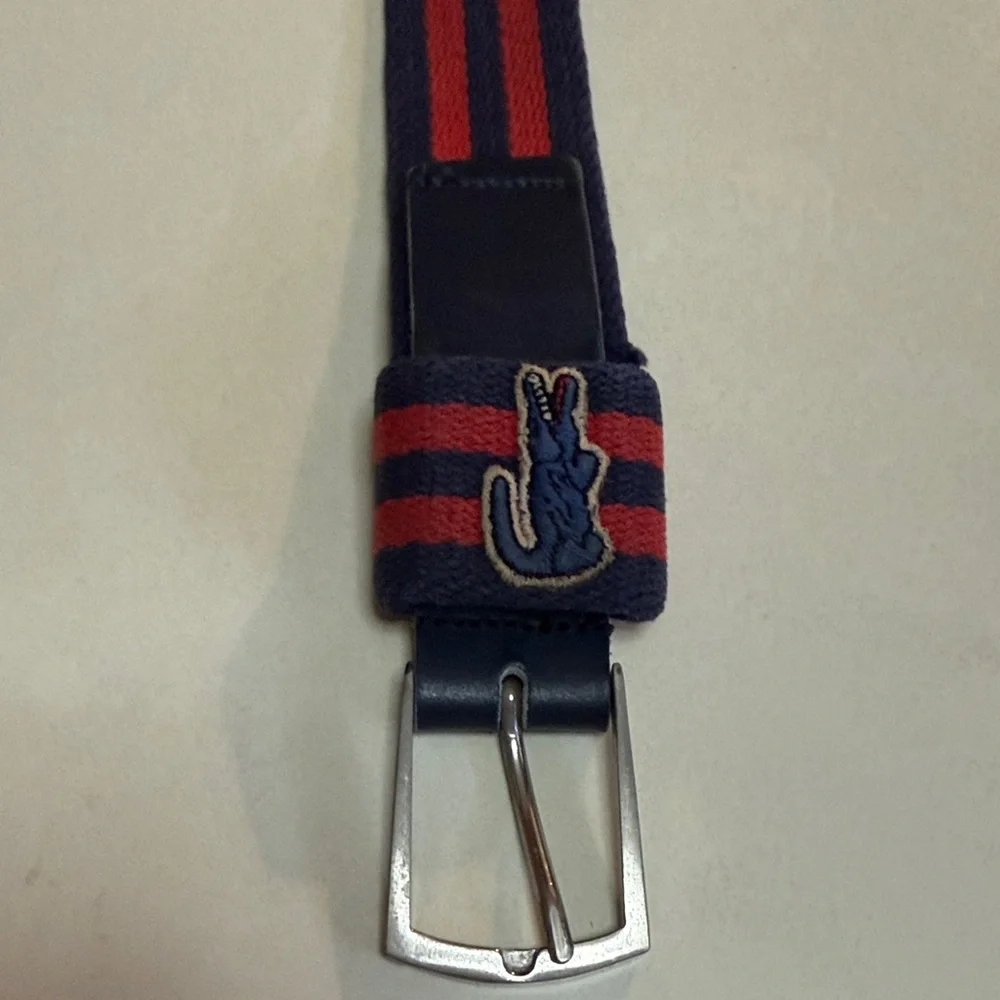 Izod Boy’s Navy and Red Belt Size 34